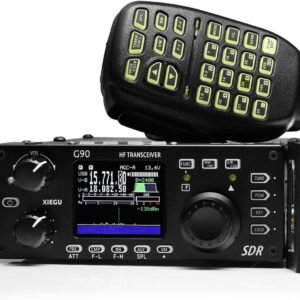 Xiegu G90 HF Transceiver HF Radio 20W SSB/CW/AM/FM SDR Structure with Built-in Auto Antenna Tuner